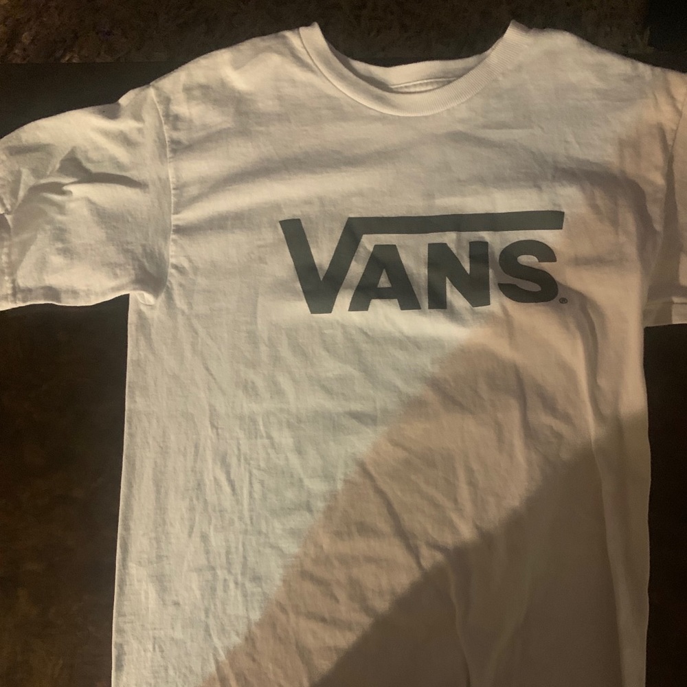 White vans shirt worn 1x